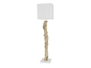 ZANAGA - Wooden floor lamp _ Flam & Luce